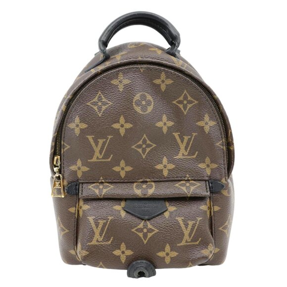 Louis Vuitton  Palm Spring Mini Monogram Canvas Backpack Brown - Picture 1 of 15